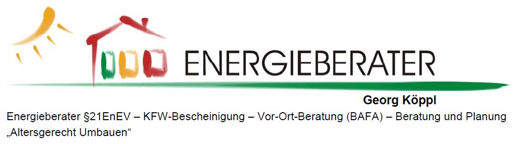 Logo Energieberatung Georg Köppl