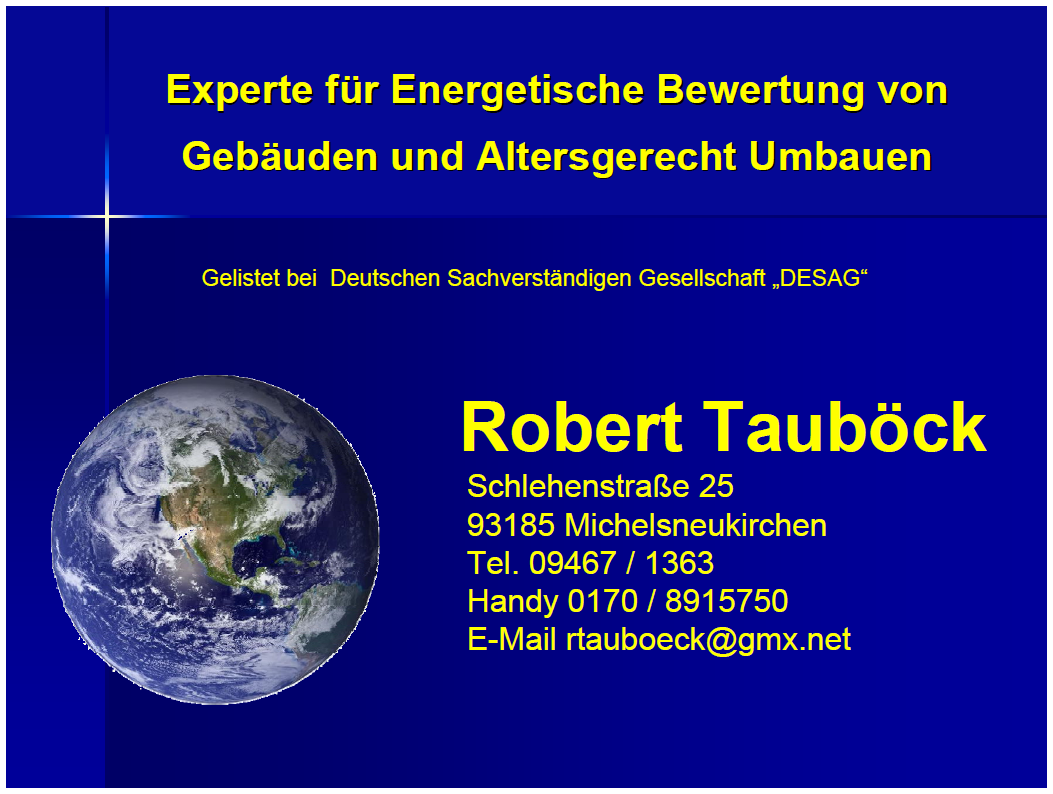 Logo Energieberatung Robert Tauböck