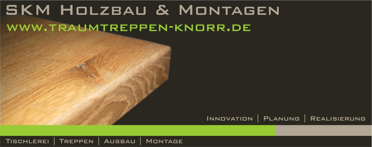 Logo SKM Holzbau & Montagen Inhaber Stephan Knorr